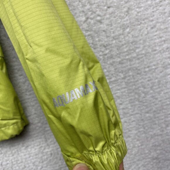 McKinley Aquamax Windbreaker Shell Jacket Women M Lime Green Light / Packable - Picture 7 of 16
